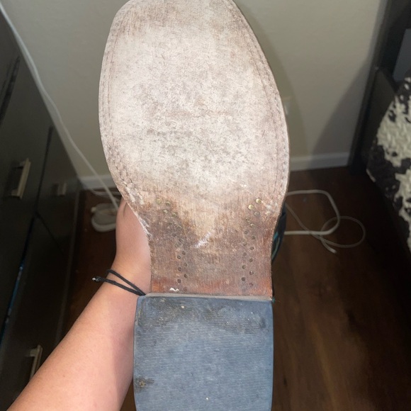 Women’s Macie bean black boots size 7.5 - Picture 2 of 3